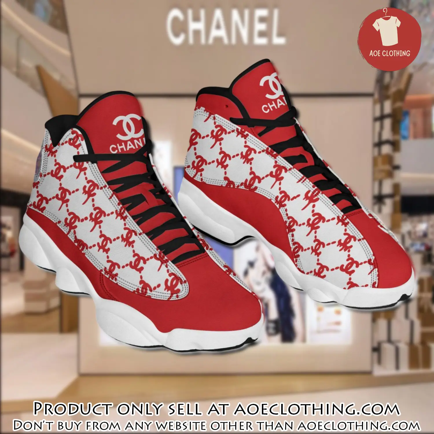 Chanel air jordan 13 sneaker jd14040 aoe0525467